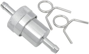 Anodized Fuel Filter Chrome, 1, nordicamoto.ro