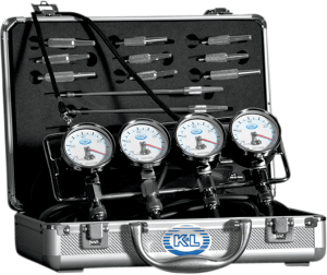 Vacuum Gauges Black, Silver, Chrome