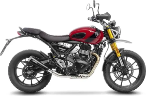 LeoVince GP One Slip-On kipufogórendszer a Triumph Scrambler 400 X-hez, 3, nordicamoto.ro
