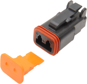 Deutsch Dt Sealed Connector Component Black, 2, nordicamoto.ro