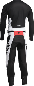 Tricou Thor Pulse React Black/White XL, 2, nordicamoto.ro