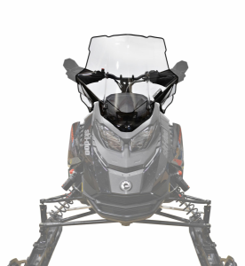 Powermadd Windshield Ski-Doo Gen5 Tall 21" Clear w/Black Fade, 3, nordicamoto.ro