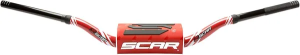 O² Handlebar Anodized, Polished, Red