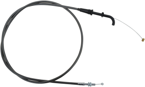 Black Pearl Braided Throttle/idle Cable For Victory Black