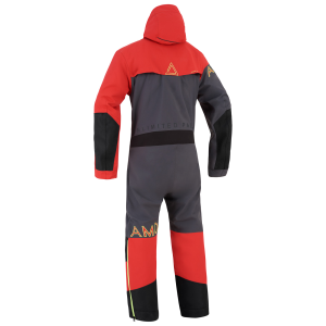 AMOQ Eclipse V2 Monosuit 20K Dk Grey/Red/HiVis XS, 5, nordicamoto.ro