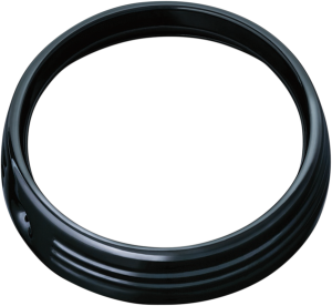 7(r) Headlight Trim Rings Black, Gloss, 1, nordicamoto.ro