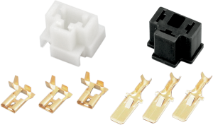 H4 Bulb Wiring Connector Black, 1, nordicamoto.ro