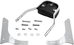 Square Sissy Bar Kit Chrome, 1, nordicamoto.ro