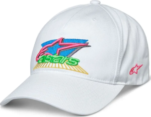 Alpinestars Vivid Hat White  ONE SIZE, 1, nordicamoto.ro