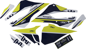 Evo Graphics Kit White, 1, nordicamoto.ro