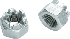 Axle Hub Nut Silver, 1, nordicamoto.ro