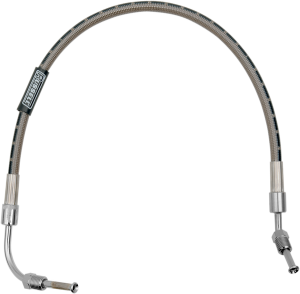 Stock-length Rear Brake Line Silver Standard, 1, nordicamoto.ro