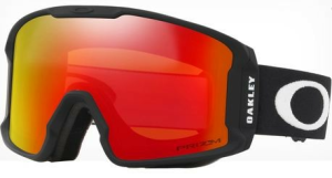 Oakley Line Miner M matt fekete/Prizm Torch motoros síszemüveg, nordicamoto.ro