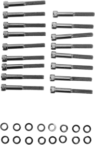 Socket-head Bolt Set Black Chrome, 2, nordicamoto.ro