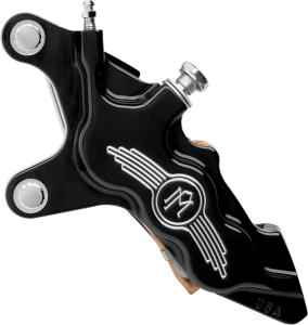 Six-piston Differential-bore Front Caliper Black, Matte, 3, nordicamoto.ro