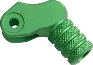 Recézett sebességváltó-csúcs, zöld, 20 mm (3/4'') hosszabb, 2, nordicamoto.ro