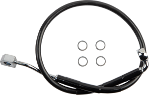 Rear Brake Line Black, 1, nordicamoto.ro