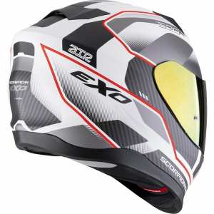 Casca integrala SCORPION EXO-520 EVO AIR LENA S Alb/Albastru/Rosu, 3, nordicamoto.ro