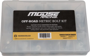 MOOSE RACING M1 Metric Bolt Kit Gray, 2, nordicamoto.ro