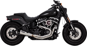 2:1 Upsweep Exhaust System Silver, 4, nordicamoto.ro