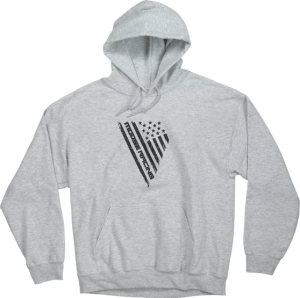MOOSE RACING Salute Hoodie Gray  2XL, 1, nordicamoto.ro