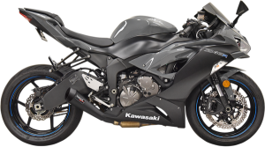Megaphone Slip-on Muffler Black, 1, nordicamoto.ro