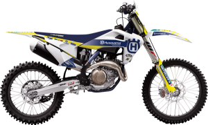 Trophy Graphic Kit With Seat Cover Yellow, White, Blue, 2, nordicamoto.ro