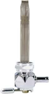 Power-flo Fuel Valve Chrome, 1, nordicamoto.ro