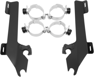 Fats/slim Windshield Trigger-lock Complete Mount Kit Black, 1, nordicamoto.ro