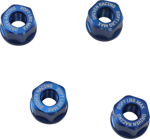 Sprocket Nuts Blue