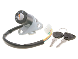 Ignition Switch Black, Silver