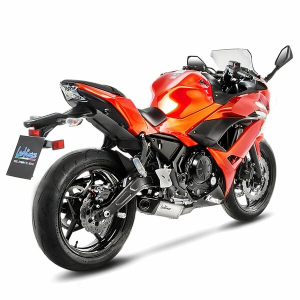 Underbody Full-system Exhaust Black, Silver, 3, nordicamoto.ro