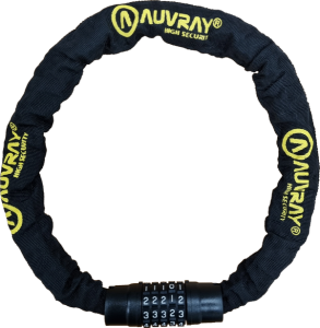 Combination Chain Lock Black