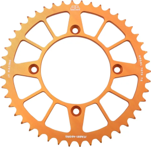 JT SPROCKETS hátsó lánckerék, narancssárga , nordicamoto.ro