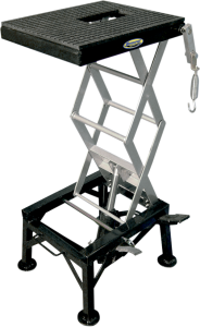 Pro Mx Scissor Lift Black, Powder-coated, Silver