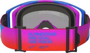 Alpinestars Vision 8 Corp szemüveg, kék/narancssárga/lila, EGY MÉRET, 4, nordicamoto.ro