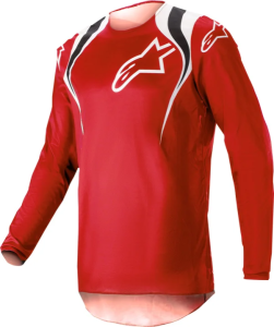 Tricou Alpinestars Fluid Narin Red/White XL, 4, nordicamoto.ro