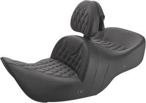 Roadsofa Lattice Stitch Heated Seat Black