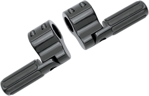 Clamp-on Footpeg Black