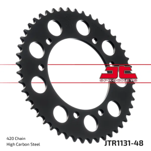 JT SPROCKETS hátsó lánckerék, természetes színű , nordicamoto.ro