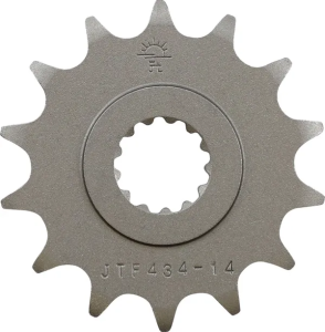 JT SPROCKETS ellen tengely elülső lánckerék, természetes színű , nordicamoto.ro