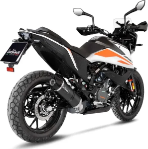 LeoVince LV One Evo Black Edition slip-on kipufogórendszer a KTM 390 Adventure (2020–2024) modellhez, 4, nordicamoto.ro