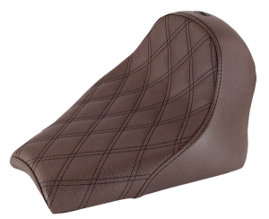 Renegade Lattice Stitched Solo Seat Brown