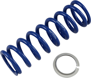 Front/rear Shock Springs Blue, Shot Peened, 1, nordicamoto.ro