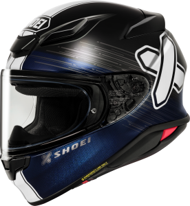 SHOEI NXR2 IDEOGRAPH TC-5 teljes arcú sisak, fekete/kék/fehér