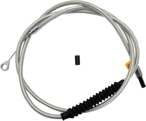 Stainless Steel Braided Clutch Cable Silver, 1, nordicamoto.ro