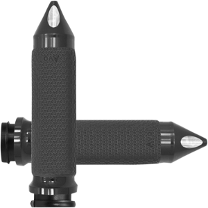 Vibration Dampening Memory Foam Grips Black, 1, nordicamoto.ro