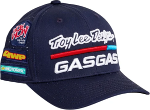 TLD GASGAS TEAM ívelt sapka, sötétkék