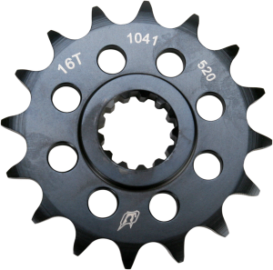 Lightweight Steel Sprocket Black, Zinc
