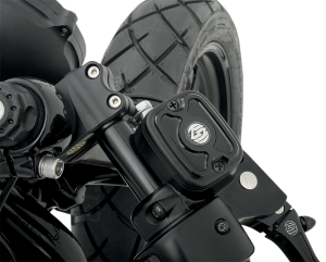 Cafe Front Brake Master Cylinder Cover Black, 2, nordicamoto.ro